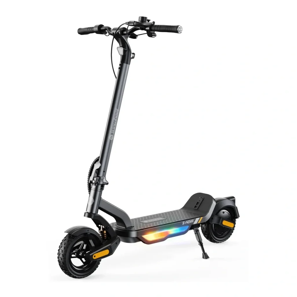 Hulajnoga elektryczna iSinwheel S-Nova, 500 W, 36 V 7,8 Ah, czarno-srebrna - zdjęcie 2