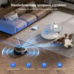 Planowanie trasy sprzątania i mapa pomieszczeń Teendow D10S Max