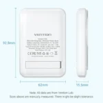 Magnetyczny Powerbank bezprzewodowy Vention FHS 5000mAh Niebieski - obrazek 4