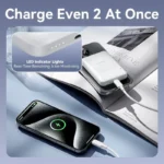 Magnetyczny Powerbank bezprzewodowy Vention FHS 5000mAh Niebieski - obrazek 9