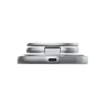 Ładowarka magnetyczna Vention MagSafe składana podstawka 3 w 1 srebrna - obrazek 3
