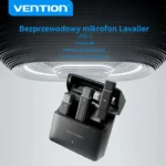 Mikrofon lavalier bezprzewodowy 2-pak USB-C z etui ładującym Vention - obrazek 7