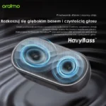 Oraimo Głośnik bezprzewodowy Bluetooth SpaceBox Szary - obrazek 4