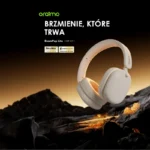 Oraimo BoomPop Lite Bezprzewodowe Słuchawki Nauszne Bluetooth Jasno Złote - obrazek 7
