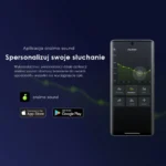 Oraimo SpaceBuds Z ANC słuchawki bezprzewodowe douszne czarne - obrazek 11