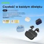 Oraimo SpaceBuds Z ANC słuchawki bezprzewodowe douszne złote - obrazek 3