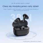 Oraimo SpaceBuds Z ANC słuchawki bezprzewodowe douszne granatowe - obrazek 5