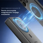 Oraimo Powerbank magnetyczny Magsafe 10000mAh 15W czarny - obrazek 7