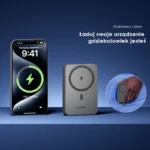 Oraimo Powerbank magnetyczny Magsafe 10000mAh 15W czarny - obrazek 3