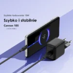 Oraimo ładowarka sieciowa Cannon 18S czarna 18W - obrazek 4