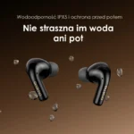 Oraimo SpaceBuds N ANC słuchawki bezprzewodowe douszne czarne - obrazek 6