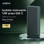 Oraimo Powerbank Toast 15 Flash 10000mAh szybkie ładowanie - obrazek 2