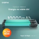 Oraimo Powerbank Toast 15 Flash 10000mAh szybkie ładowanie - obrazek 4