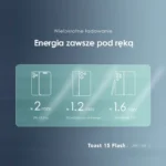 Oraimo Powerbank Toast 15 Flash 10000mAh szybkie ładowanie - obrazek 7