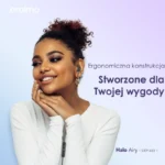Oraimo słuchawki douszne przewodowe Halo Airy czarne USB-C - obrazek 4