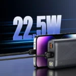 Powerbank Oraimo Traveler 20000 mAh 22.5W PD Czarny Szybkie ładowanie - obrazek 2
