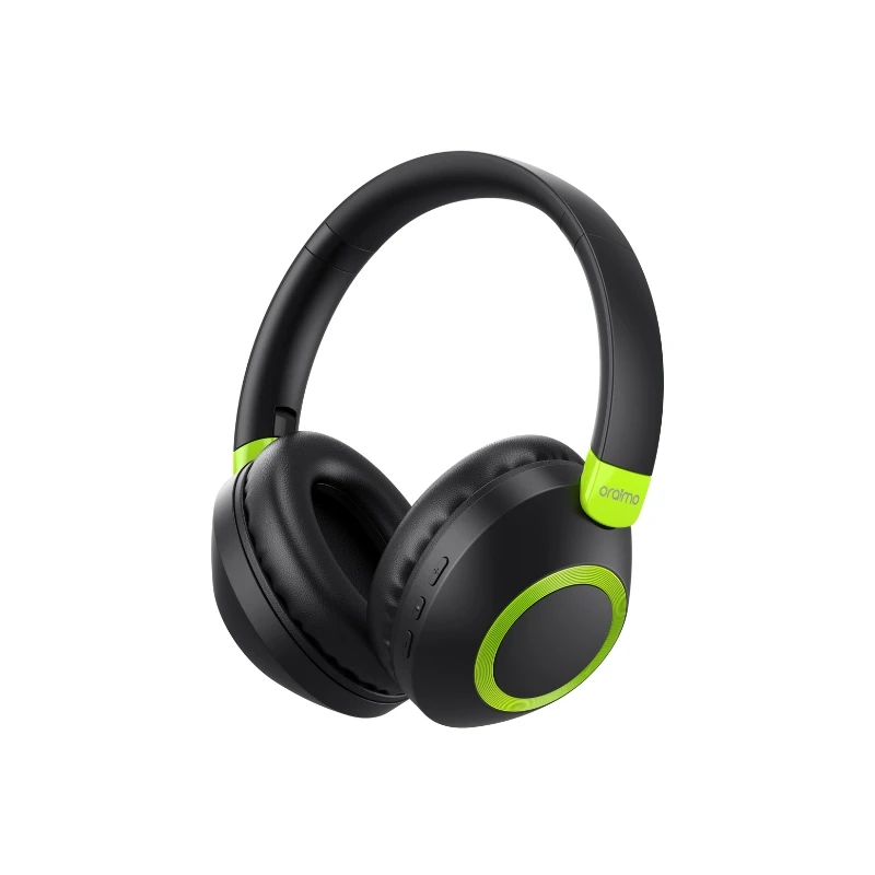 13309 Oraimo BoomPop 2 Słuchawki Bezprzewodowe Nauszne Bluetooth ENC Czarne - obrazek 1