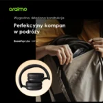 Oraimo BoomPop Lite Bezprzewodowe Słuchawki Nauszne Bluetooth  Grafitowy Szary - obrazek 2