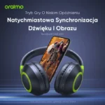 Oraimo BoompPop 2S Słuchawki Bezprzewodowe Nauszne Bluetooth ENC Niebieskie - obrazek 11