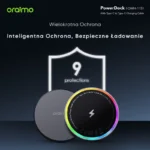 Oraimo Bezprzewodowa magnetyczna ładowarka PowerDock 15W - obrazek 3