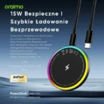 Oraimo Bezprzewodowa magnetyczna ładowarka PowerDock 15W - obrazek 6