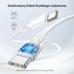 Oraimo ładowarka USB-C do telefonu 20W QC 3.0 Apple Samsung + kabel 60W - obrazek 5