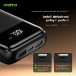 Oraimo Powerbank Traveler 12 Byte 12W 20000mAh USB-C - obrazek 5