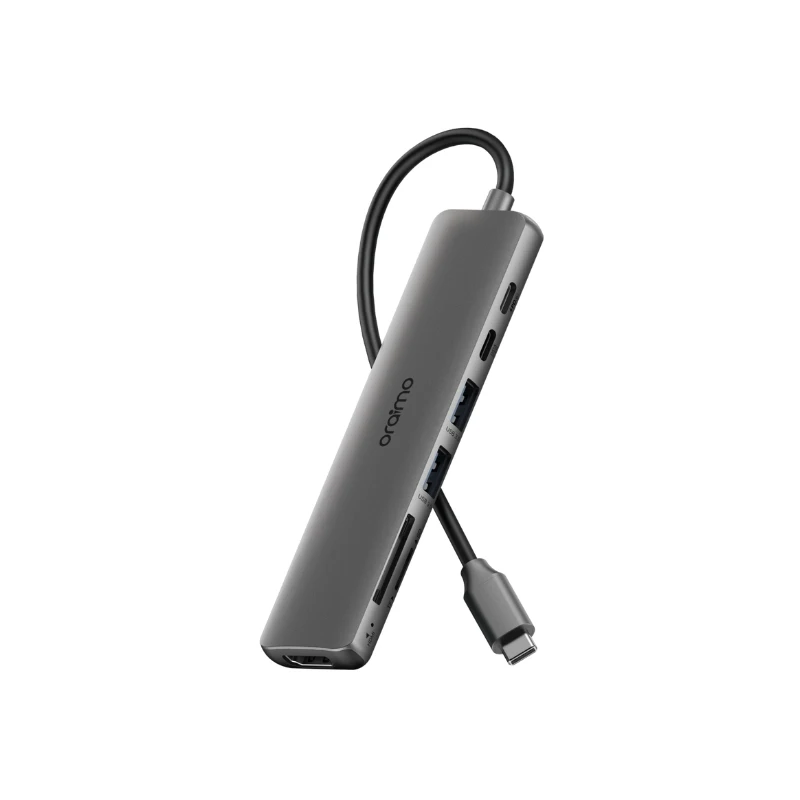 13929 Oraimo PowerTrans Hub USB-C 7w1 z funkcją stacji dokującej - obrazek 1
