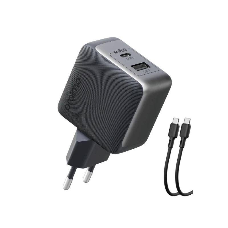 13930 Oraimo PowerCube GaN 36 Pro Ładowarka sieciowa USB-C + USB-C podwójna Szybkie ładowanie - obrazek 1