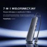 Oraimo PowerTrans Hub USB-C 7w1 z funkcją stacji dokującej - obrazek 2