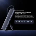 Oraimo PowerTrans Hub USB-C 7w1 z funkcją stacji dokującej - obrazek 10