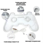 Neon LED Controller Gamepad Regulacja jasności, USB - obrazek 8