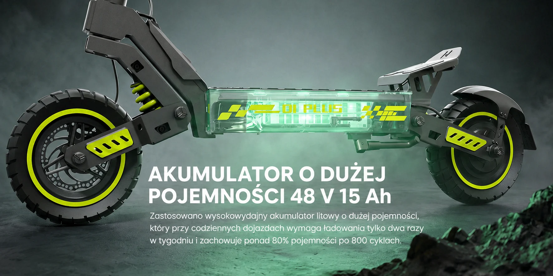 Akumulator 48 V 15 Ah hulajnogi iSinwheel D1 Plus