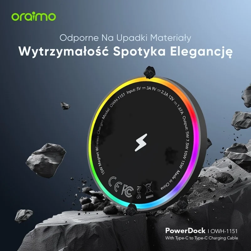 Ładowanie przez etui PowerDock