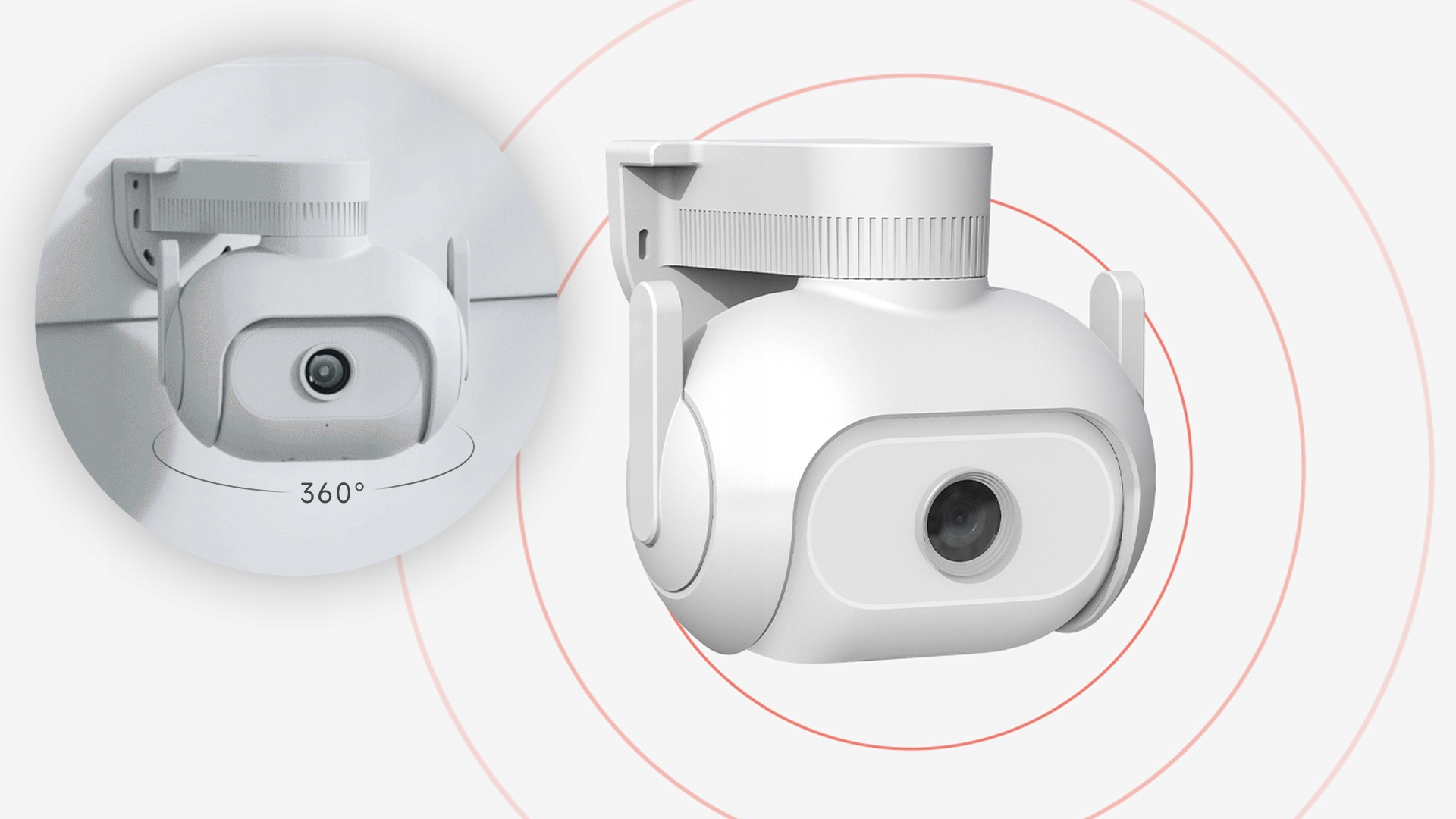 KAMERA ZEWNĘTRZNA IMILAB EC5 360° 3MPx 2K IP66 Waga produktu z opakowaniem jednostkowym 0.84 kg