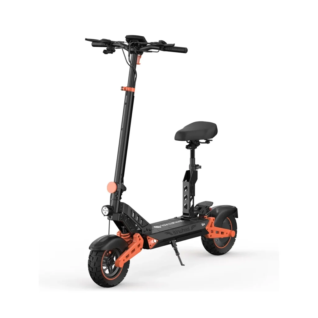 Hulajnoga elektryczna iSinwheel D2 Plus, 1000 W, 48 V 20 Ah, pomarańczowa - zdjęcie 1