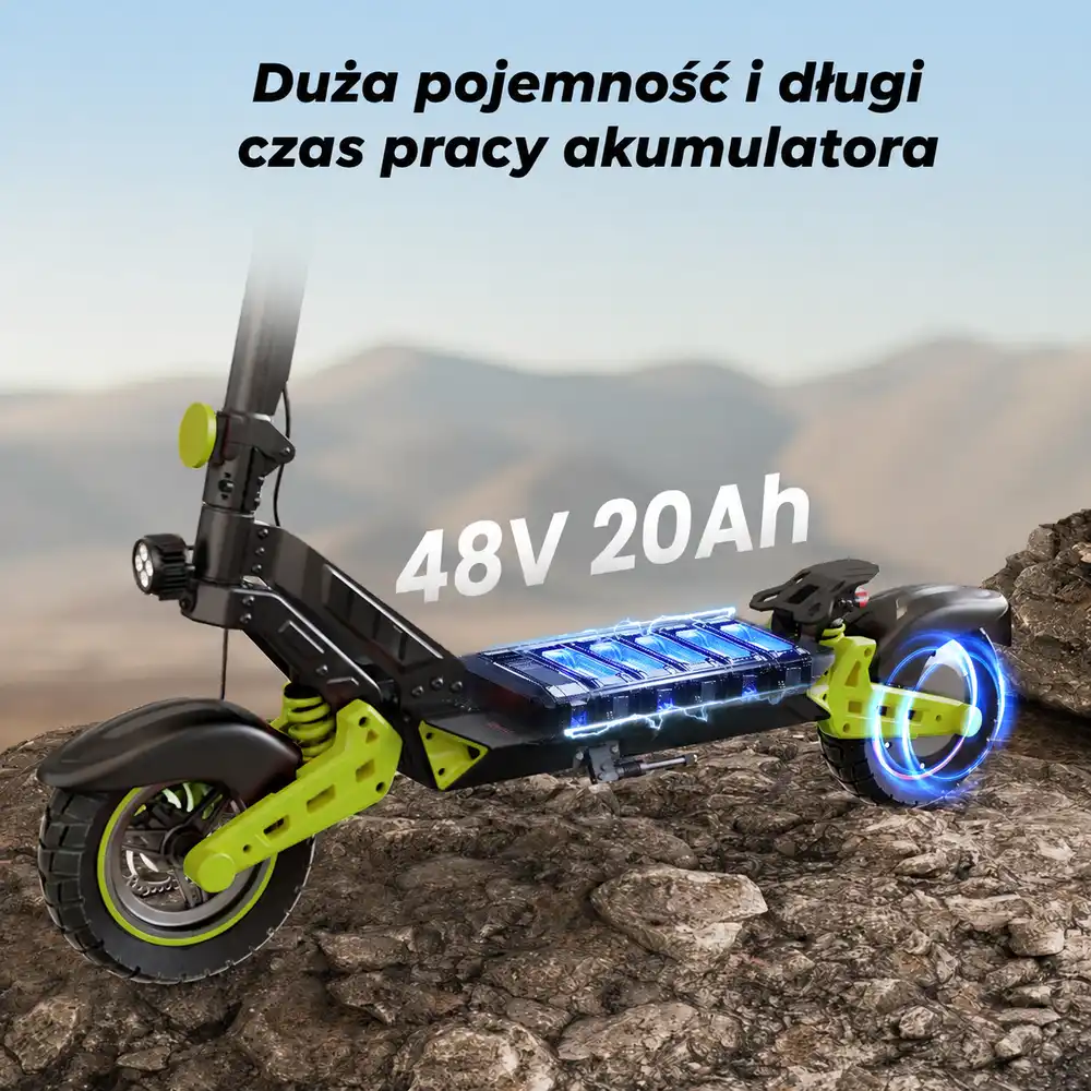 Akumulator 48 V 20 Ah hulajnogi iSinwheel D2 Plus