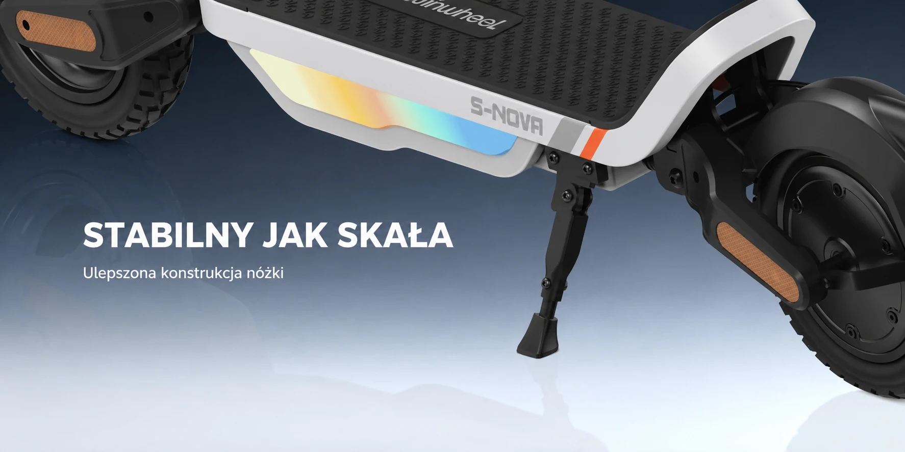 Stabilna stopka hulajnogi elektrycznej iSinwheel S-Nova