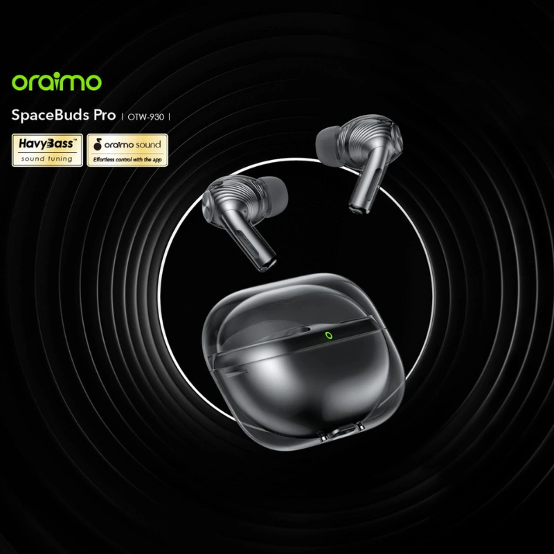 Oraimo SpaceBuds Pro mikrofony z AI