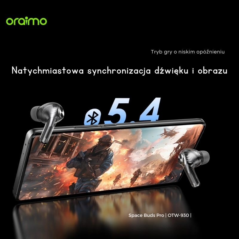 Oraimo SpaceBuds Pro Game Mode