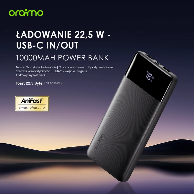 Oraimo Toast 22.5 Byte – ochrona