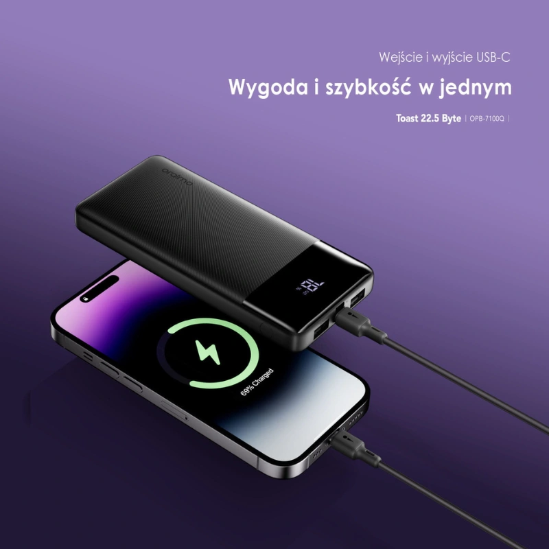 Oraimo Toast 22.5 Byte – port USB-C