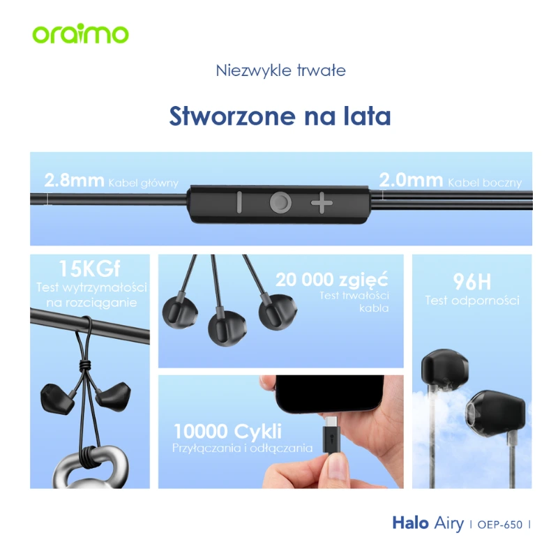 Wysokiej jakości dźwięk Halo Airy