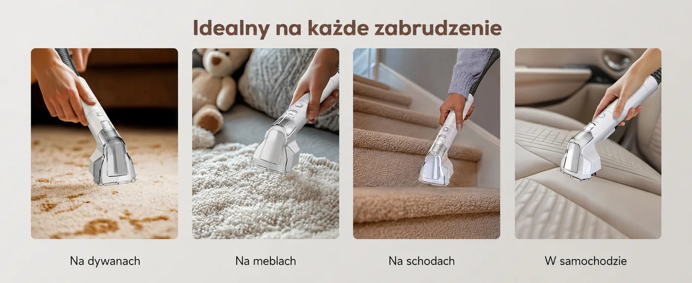 Teendow C5 - czyszczenie dywanów, mebli, schodów i samochodu