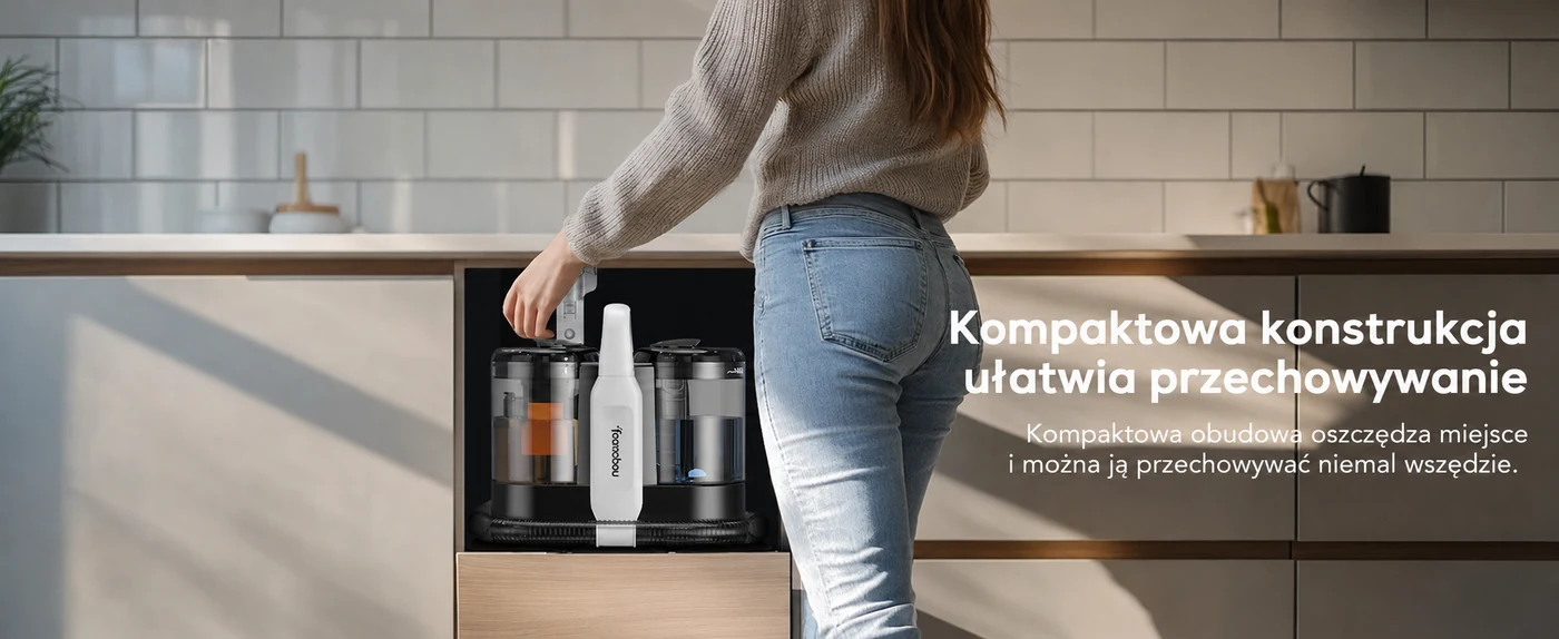 Teendow C5 - kompaktowa konstrukcja ułatwiająca przechowywanie