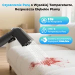 Teendow C6 Max - czyszczenie parą o temperaturze co najmniej 110 stopni Celsjusza