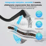 Teendow C6 Max - natrysk, szczotkowanie i odsysanie w jednym cyklu