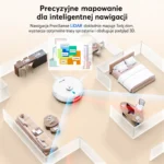Teendow D20S Max+ tworzący mapę pomieszczeń za pomocą nawigacji LiDAR