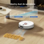 Robot Teendow D20S Max+ odkurzający podłogę z mocą ssania do 6000 Pa