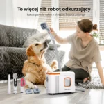 Zestaw Teendow D20S Max+ do zbierania sierści podczas pielęgnacji psa